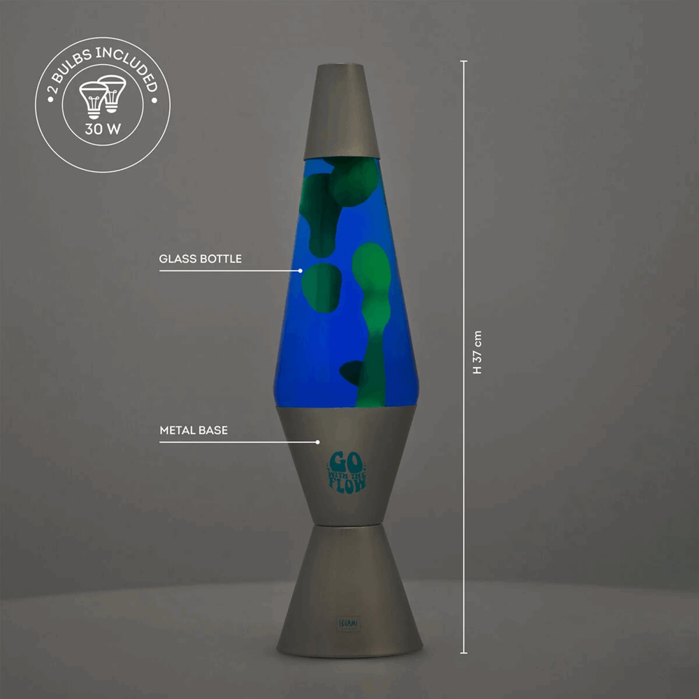 LEGAMI LAV0002 MAGMASTIC! - LAVA LAMP - SILVER