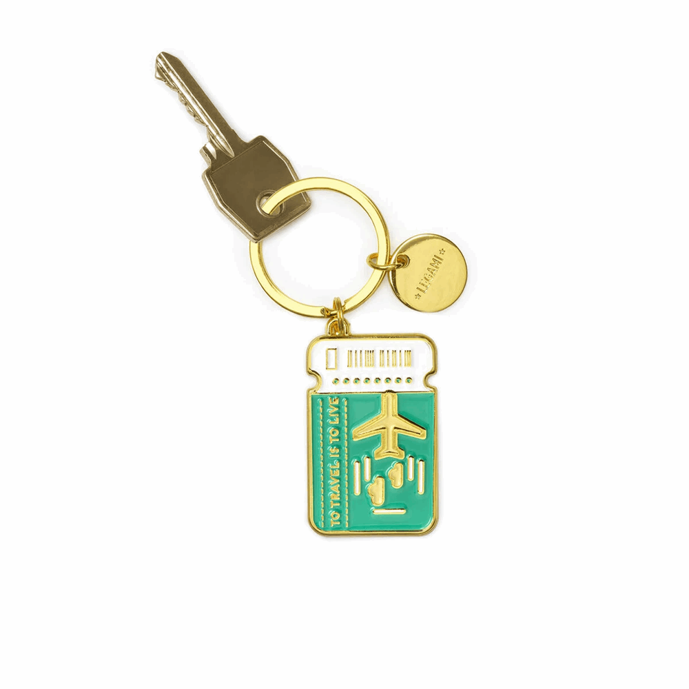 LEGAMI EKR0004 WHAT A KEY RING TRAVEL TICKET