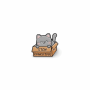 LEGAMI MTP0001 PIN YOUR STYLE! - ENAMEL METAL PIN - KITTY