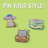 LEGAMI MTP0001 PIN YOUR STYLE! - ENAMEL METAL PIN - KITTY