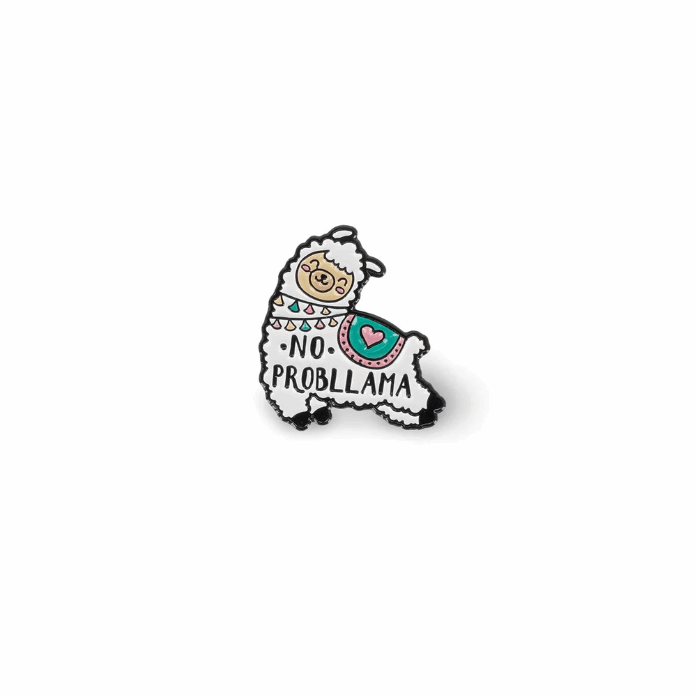 LEGAMI MTP0003 PIN YOUR STYLE! - ENAMEL METAL PIN - LLAMA