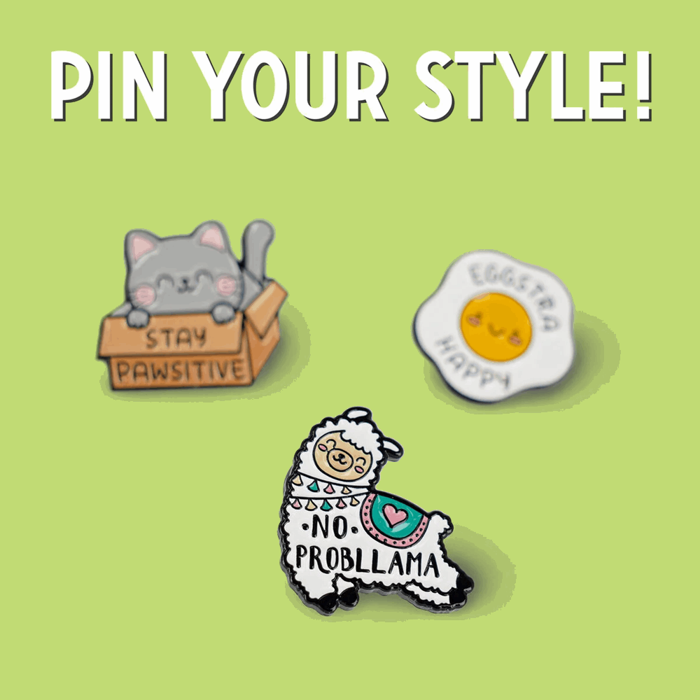 LEGAMI MTP0003 PIN YOUR STYLE! - ENAMEL METAL PIN - LLAMA