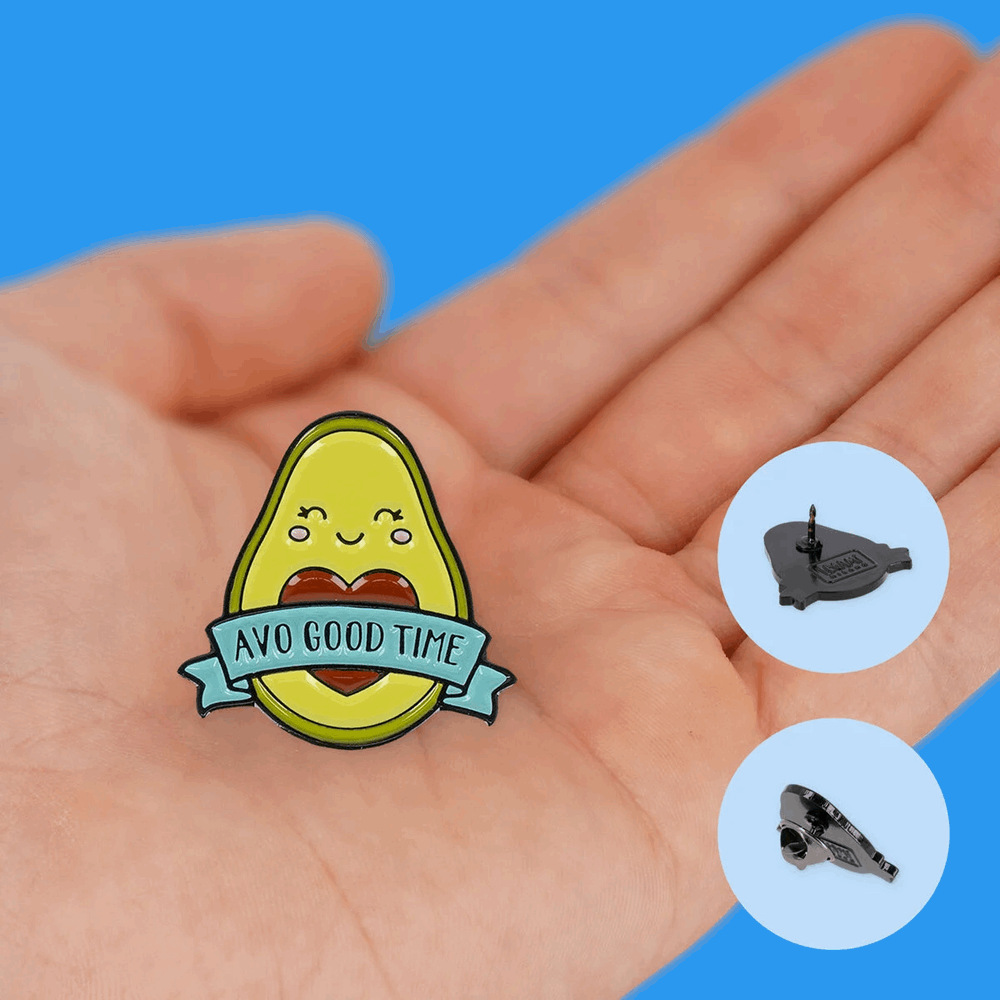 LEGAMI MTP0004 PIN YOUR STYLE! - ENAMEL METAL PIN - AVOCADO