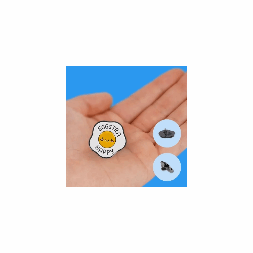 LEGAMI MTP0005 PIN YOUR STYLE! - ENAMEL METAL PIN - EGG