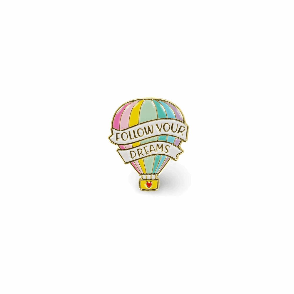 LEGAMI MTP0006 PIN YOUR STYLE! - ENAMEL METAL PIN - AIR BALLOON