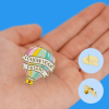 LEGAMI MTP0006 PIN YOUR STYLE! - ENAMEL METAL PIN - AIR BALLOON