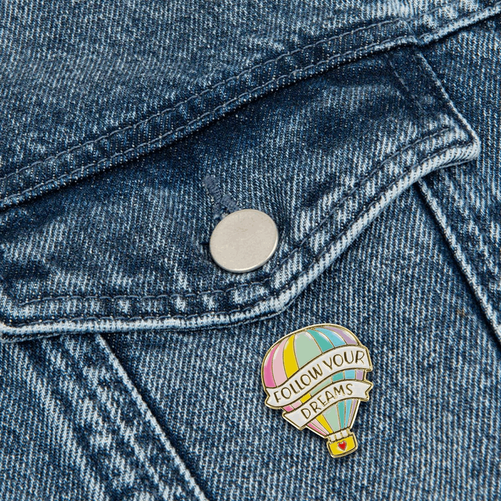 LEGAMI MTP0006 PIN YOUR STYLE! - ENAMEL METAL PIN - AIR BALLOON