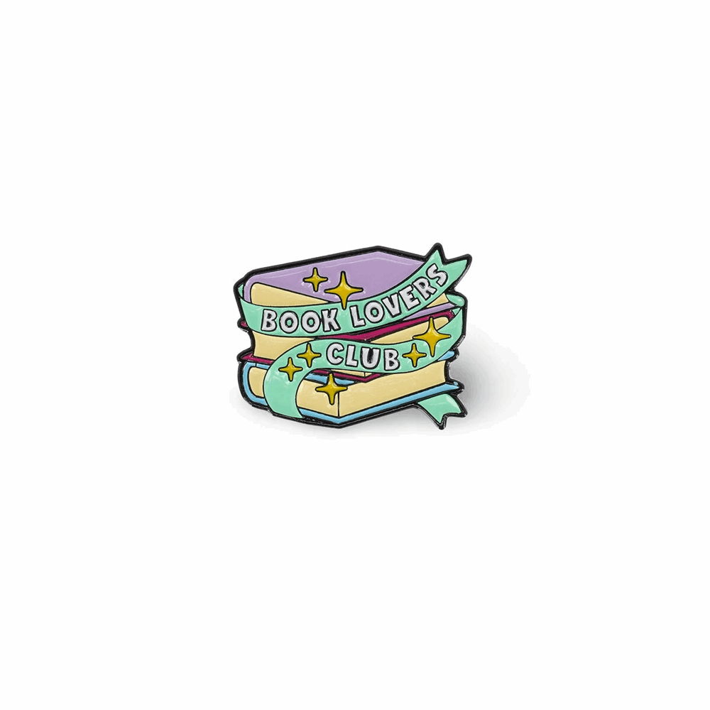 LEGAMI MTP0007 PIN YOUR STYLE! - ENAMEL METAL PIN - BOOK LOVER