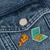 LEGAMI MTP0010 ENAMEL METAL PIN - PIN YOUR STYLE! - PIZZA