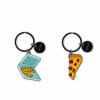 LEGAMI EKR0011 ENAMEL KEY RING - WHAT A KEY RING! - PIZZA