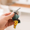 LEGAMI EKR0011 ENAMEL KEY RING - WHAT A KEY RING! - PIZZA