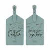 LEGAMI NLUG0006 LUGGAGE TAG - LETS GET LOST TOGETHER - TRAVEL
