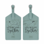 LEGAMI NLUG0006 LUGGAGE TAG - LETS GET LOST TOGETHER - TRAVEL