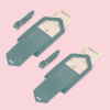 LEGAMI NLUG0006 LUGGAGE TAG - LETS GET LOST TOGETHER - TRAVEL