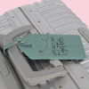 LEGAMI NLUG0006 LUGGAGE TAG - LETS GET LOST TOGETHER - TRAVEL