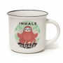 LEGAMI CUP0055 TAKE A BREAK CUP-PUCCINO MUG INHALE