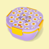 LEGAMI LBS0003 LUNCH BOX 1700 ml - DAISY