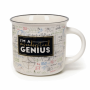 LEGAMI CUP0064 NEW BONE CHINA PORCELAIN MUG - CUP-PUCCINO - GENIUS