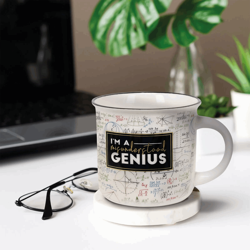 LEGAMI CUP0064 NEW BONE CHINA PORCELAIN MUG - CUP-PUCCINO - GENIUS