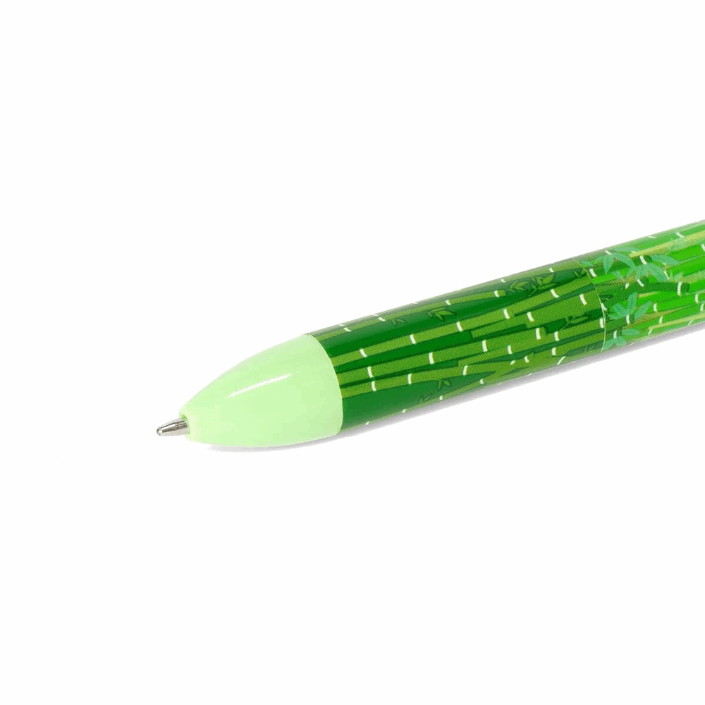 LEGAMI CLICK0025 TWO-COLOUR BALLPOINT PEN - CLICK&CLACK - PANDA
