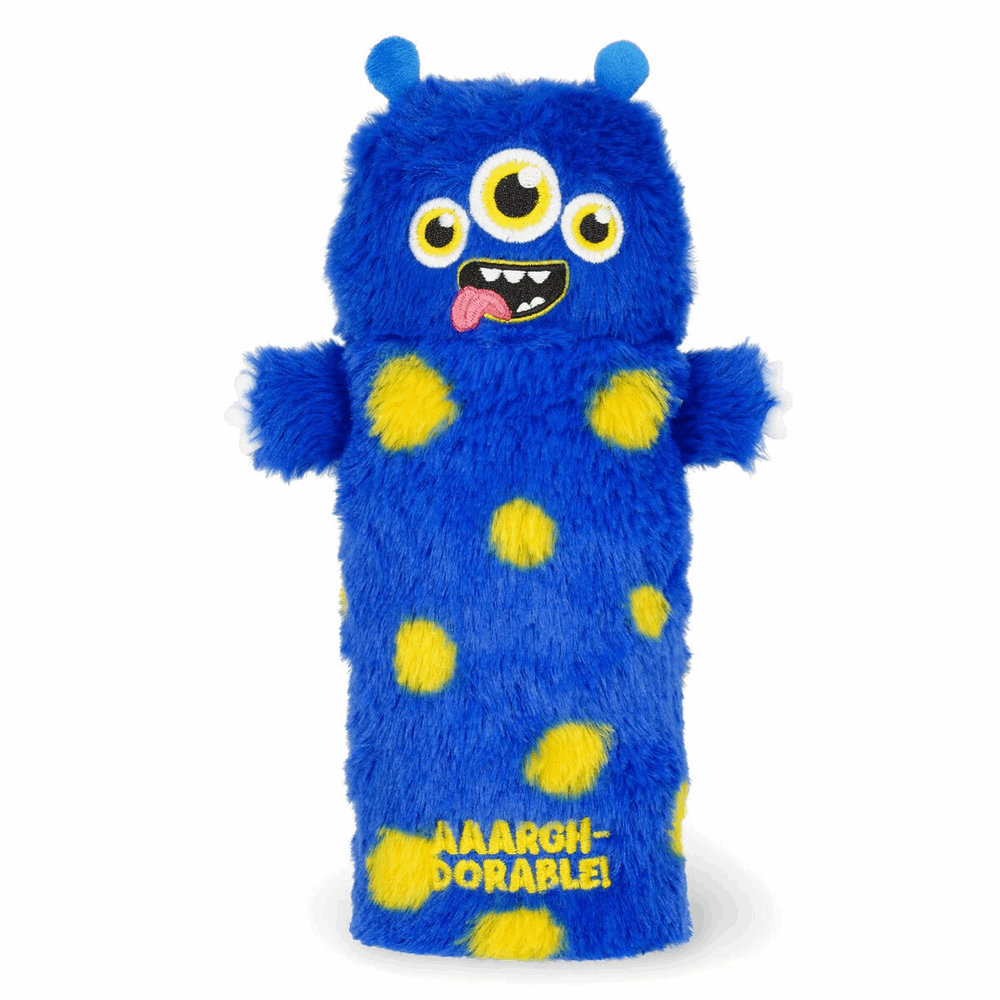 LEGAMI PPC0007 PLUSH PENCIL CASE - SUPER SOFT! - MONSTER