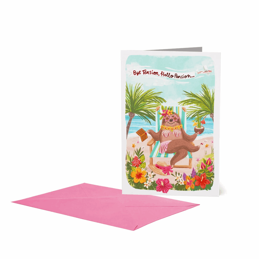 LEGAMI BG0809 LARGE GREETING CARDS - FEMALE RETIRE
