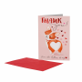LEGAMI BG0810 LARGE GREETING CARD - THANK YOU CORGI