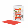 LEGAMI BG0831 LARGE GREETING CARD - BIRTHDAY BUS