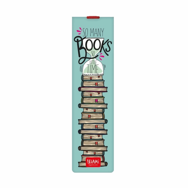 LEGAMI SE0184 BOOKLOVERS BOOKMARK WITH ELASTIC BAND