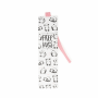 LEGAMI SE0196 BOOKMARK WITH ELASTIC BAND FREE HUGS