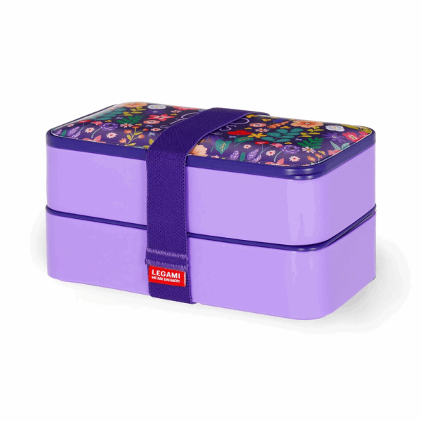 LEGAMI LBD0004 LUNCH BOX 1200 ml - FLOWERS