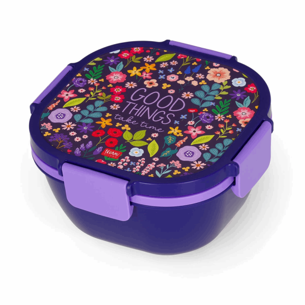 LEGAMI LBS0004 LUNCH BOX 1700 ml - FLOWERS