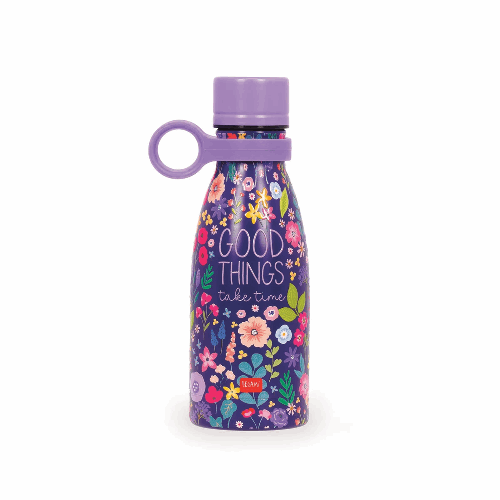 LEGAMI SSBM0005 VACUUM BOTTLE - HOT & COLD 300 ML  - MINI - FLOWERS