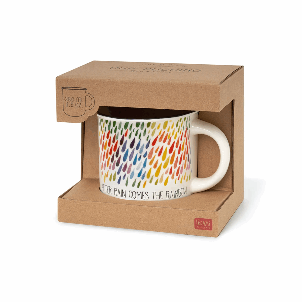 LEGAMI CUP0049 TAKE A BREAK CUP-PUCCINO MUG AFTER RAIN
