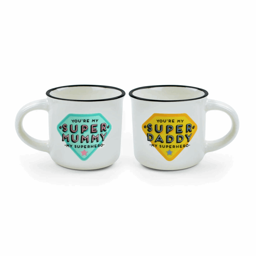 LEGAMI MM0015 ΣΕΤ ΜΕ 2 ΚΟΥΠΕΣ ESPRESSO SUPER MUMMY-SUPER DADDY