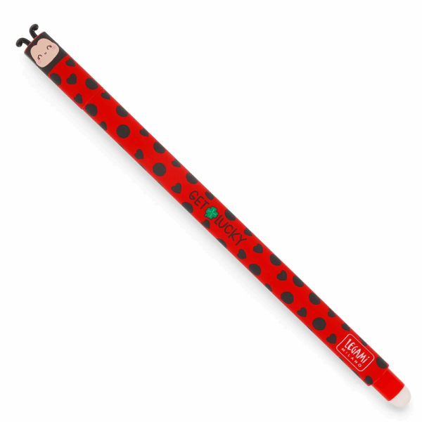 LEGAMI EP0074 ERASABLE GEL PEN - SECRET SPRING SUMMER 2026 1 - 0,7 MM - RED INK LADYBUG