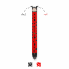 LEGAMI CLICK0030 CLICK&CLACK - TWO-COLOUR BALLPOINT PEN - SECRET SPRING SUMMER 2026 1 - 1 MM - RED/BLACK LADYBUG