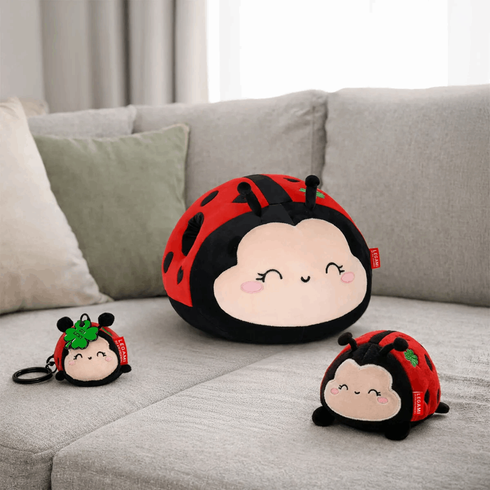 LEGAMI SUS0018 SUPER SOFT! - PILLOW - SECRET SPRING SUMMER 2026 1 LADYBUG