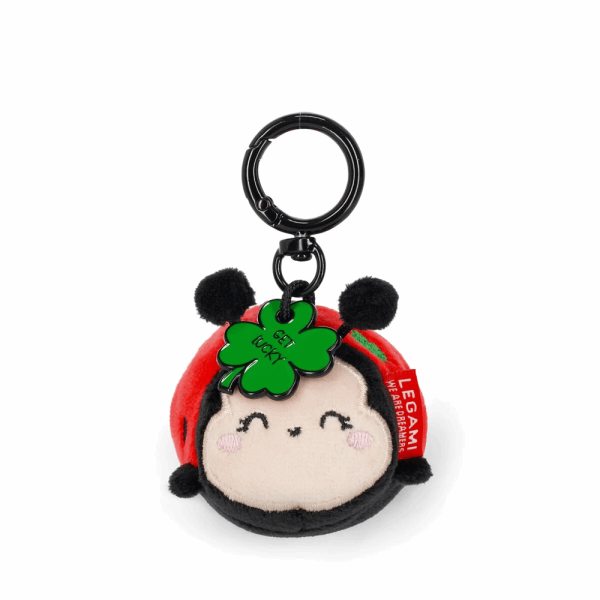 LEGAMI SPK0018 SUPER SOFT! - PLUSH KEY RING - SECRET SPRING SUMMER 2026 1 LADYBUG