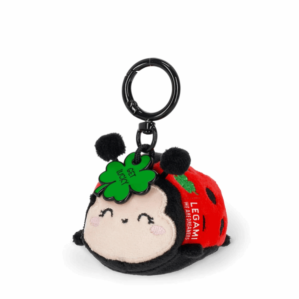 LEGAMI SPK0018 SUPER SOFT! - PLUSH KEY RING - SECRET SPRING SUMMER 2026 1 LADYBUG