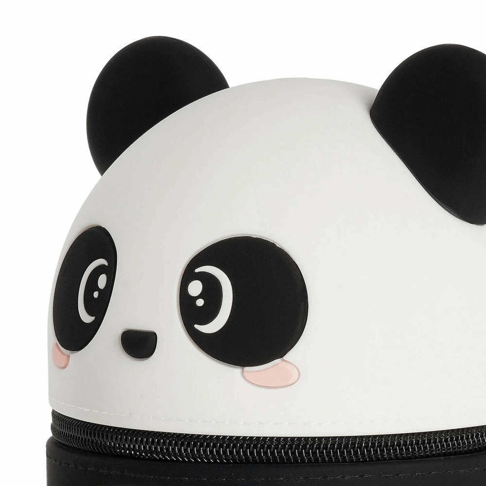 LEGAMI SKA0001 SUPER KAWAII - 2-IN-1 SILICONE PENCIL CASE - PANDA