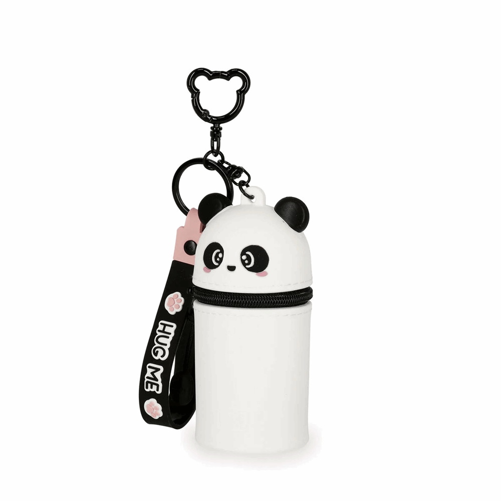 LEGAMI MKAW0001 MINI KAWAII - COIN PURSE WITH KEY RING - PANDA