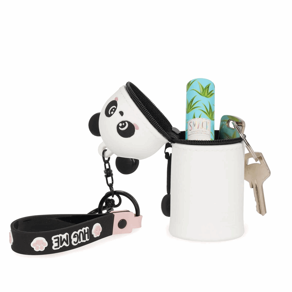 LEGAMI MKAW0001 MINI KAWAII - COIN PURSE WITH KEY RING - PANDA