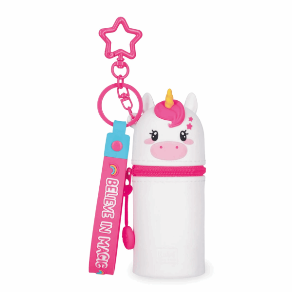 LEGAMI MKAW0003 MINI KAWAII - COIN PURSE WITH KEY RING - UNICORN