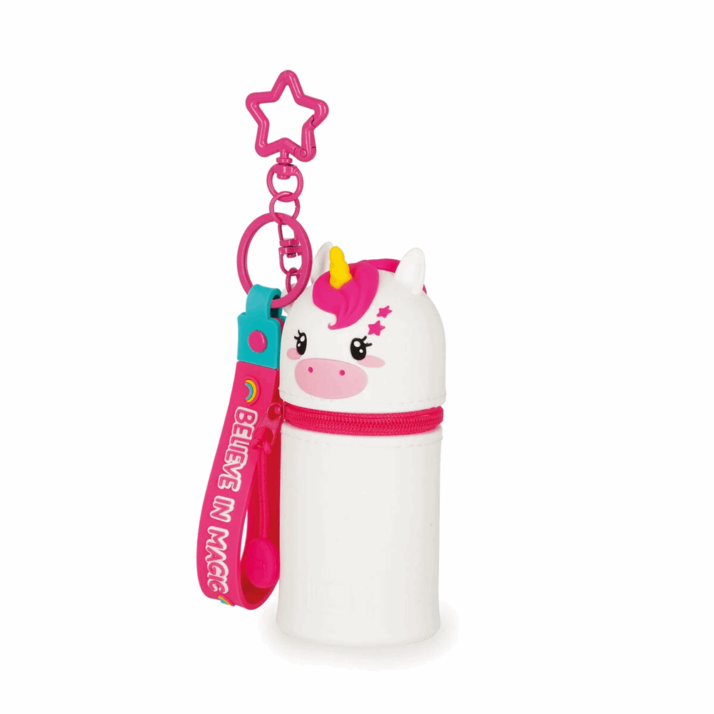 LEGAMI MKAW0003 MINI KAWAII - COIN PURSE WITH KEY RING - UNICORN