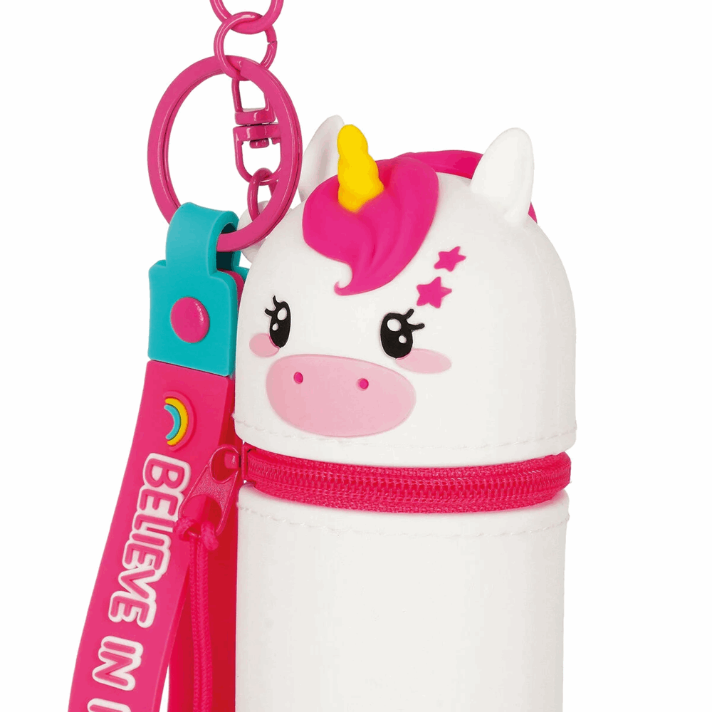 LEGAMI MKAW0003 MINI KAWAII - COIN PURSE WITH KEY RING - UNICORN
