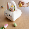 LEGAMI EBA0001 Egg Hunt Bag - Bunny - Hoppy Easter
