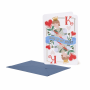 LEGAMI BG0803 LARGE GREETING CARD - GREETING CARD - KING - KING