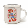 LEGAMI CUP0069 NEW BONE CHINA PORCELAIN MUG - CUP-PUCCINO - QUEEN