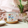 LEGAMI CUP0070 NEW BONE CHINA PORCELAIN MUG - CUP-PUCCINO - KING